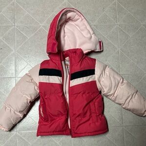 Girls winter coat size 5/6 pink by operation warm